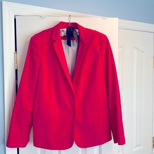 Talbots Fuchsia 2 Button Blazer